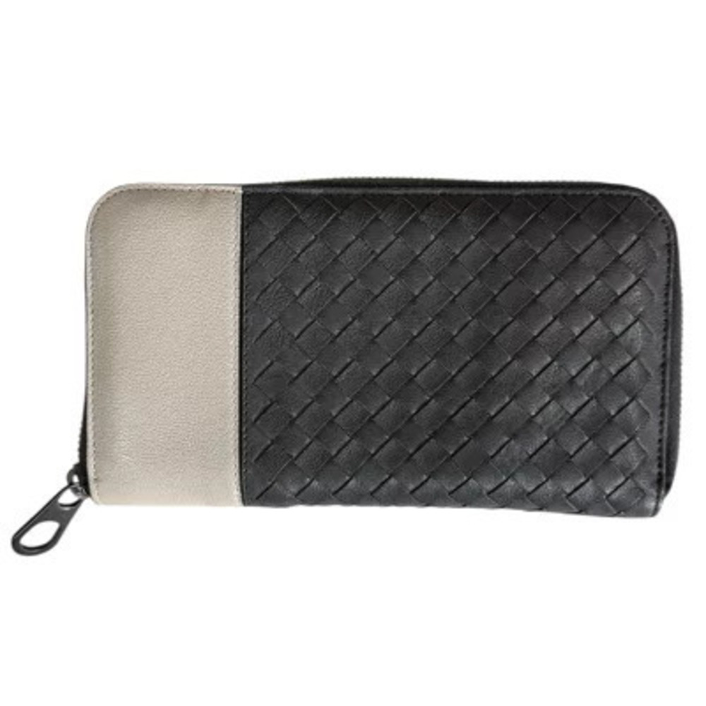 Bottega Veneta Intrecciato Long Wallet Leather Bottega Veneta